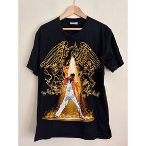 Vintage The Roxx Queen Tee Single Stitch Large All Over Print